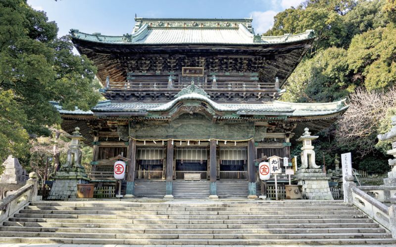Kotohira-gu (Konpira-san): 785 treden naar de schrijn