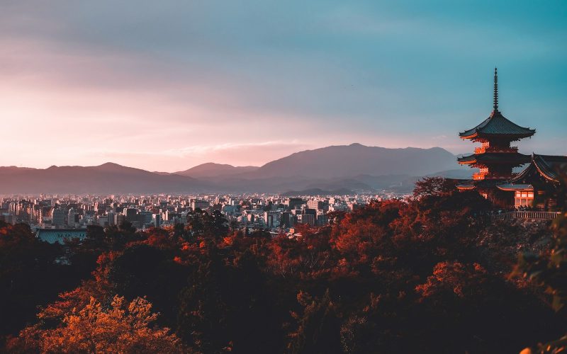 Bamboebos van Arashiyama in Kyoto